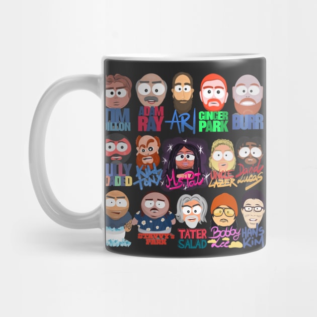 Stand Up Comedy Ultimate Collection - Stand-Up Icons South Park Style by Ina